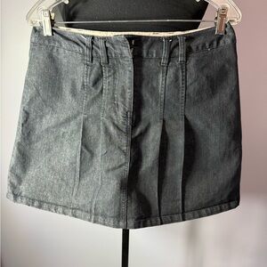 Reitmans Black Denim Skort.